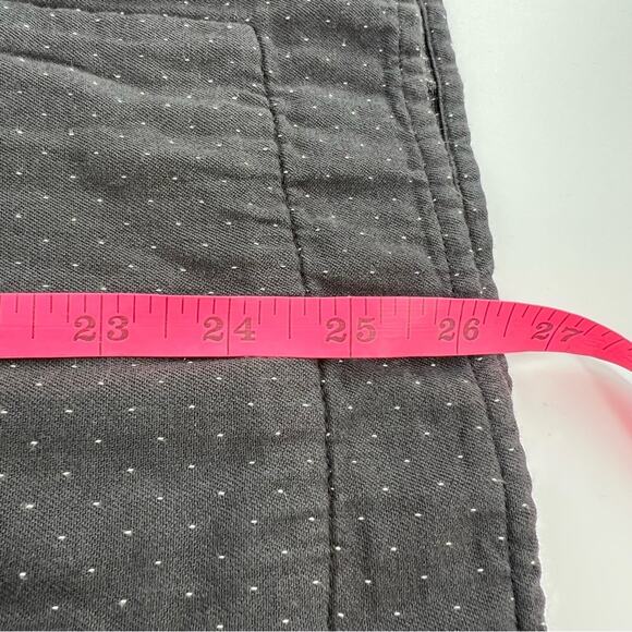 Eileen fisher Reversible Organic Cotton Doubleweave jacket stripe polka dot XL - Picture 8 of 8